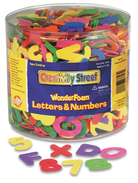 Creativity Street Wonderfoam Sheets, Assorted Colors, Ages 3+ - 40 pieces