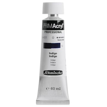 Open in modal - Schmincke Primacryl Professional Acrylic Paint - Indigo, 60 ml Tube