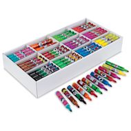 WeVeel Scentos Scented Markers - Chisel Tip, Class Pack of 192, Assorted