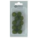 Schulcz Scale Model Foliage Spheres - Plant Foam, 19 mm, Pkg of 10