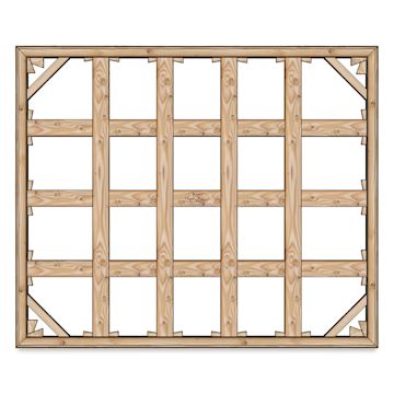 Open in modal - Masterpiece B2 Stretcher Kit with Braces - 84" x 08", With Brace