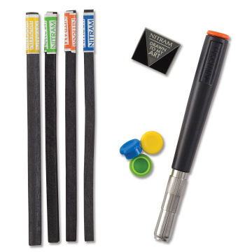 Nitram Charcoal Stylus Set