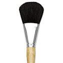 Dynasty Red-Letter Camel Hair Brush - Super Mop, Short Handle, Large