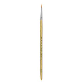 Open in modal - Blick Academic Synthetic Golden Taklon Brush - Round, Size 1