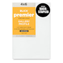 Blick Premier Stretched Cotton Canvas - Gallery Profile, Back-Stapled, 4" x 6"