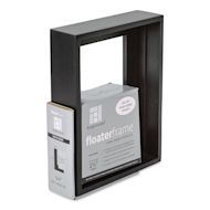 Ampersand Floaterframe - Thin, Black, 5" x 7", 1-1/2"
