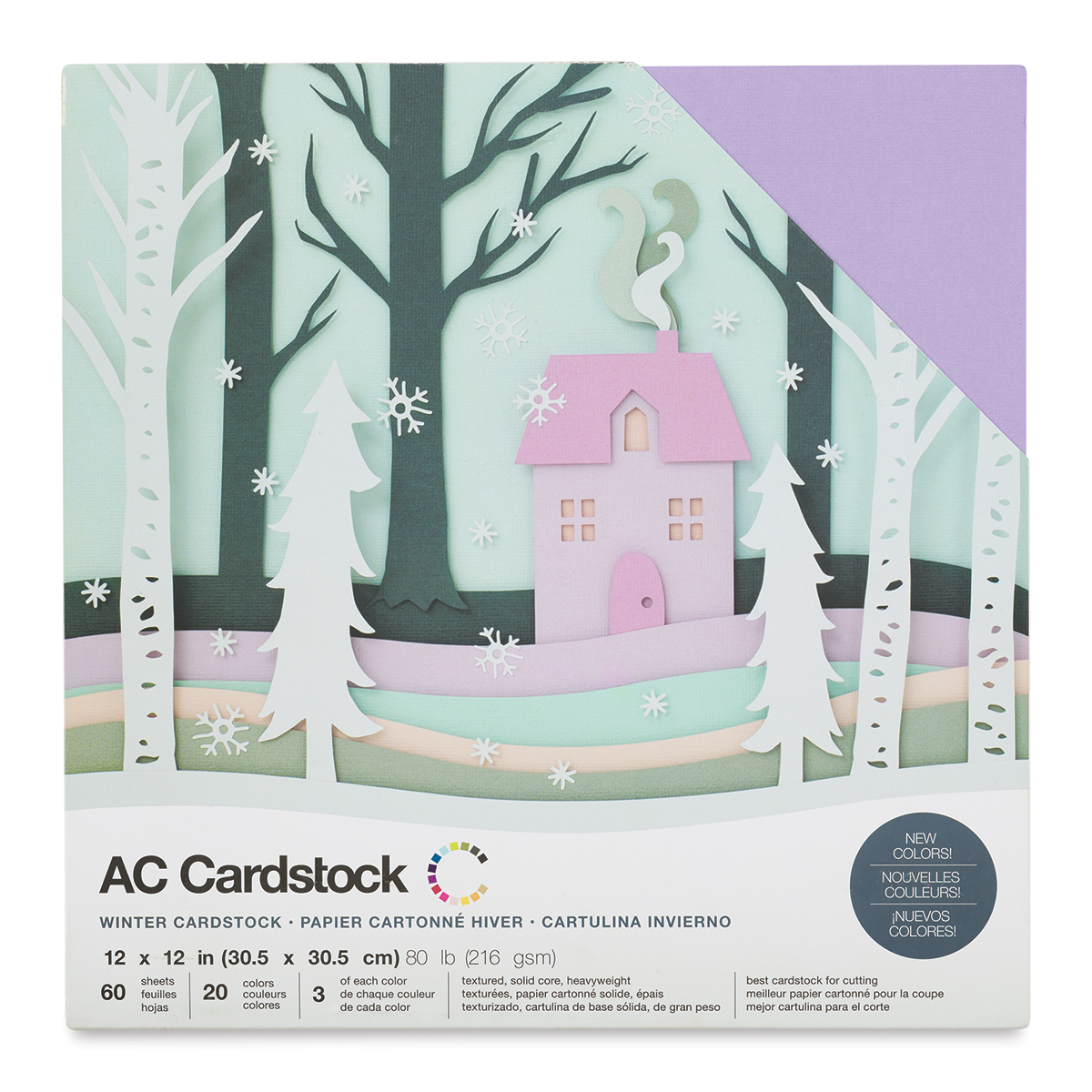 Overig American Craft Cardstock Pack White 5 X 7 Creatieve hobby's