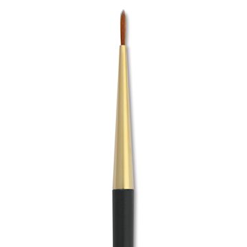Open in modal - Isabey Isagold Synthetic Brush - Round, Short Handle, Size 2, close-up