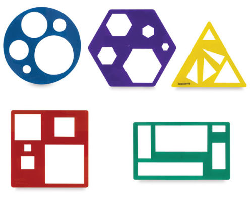 Learning Resources Primary Shapes Template Sets