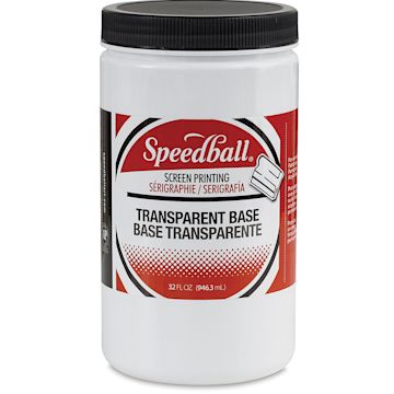 Open in modal - Speedball Fabric and Acrylic Screen Printing Transparent Base - Quart