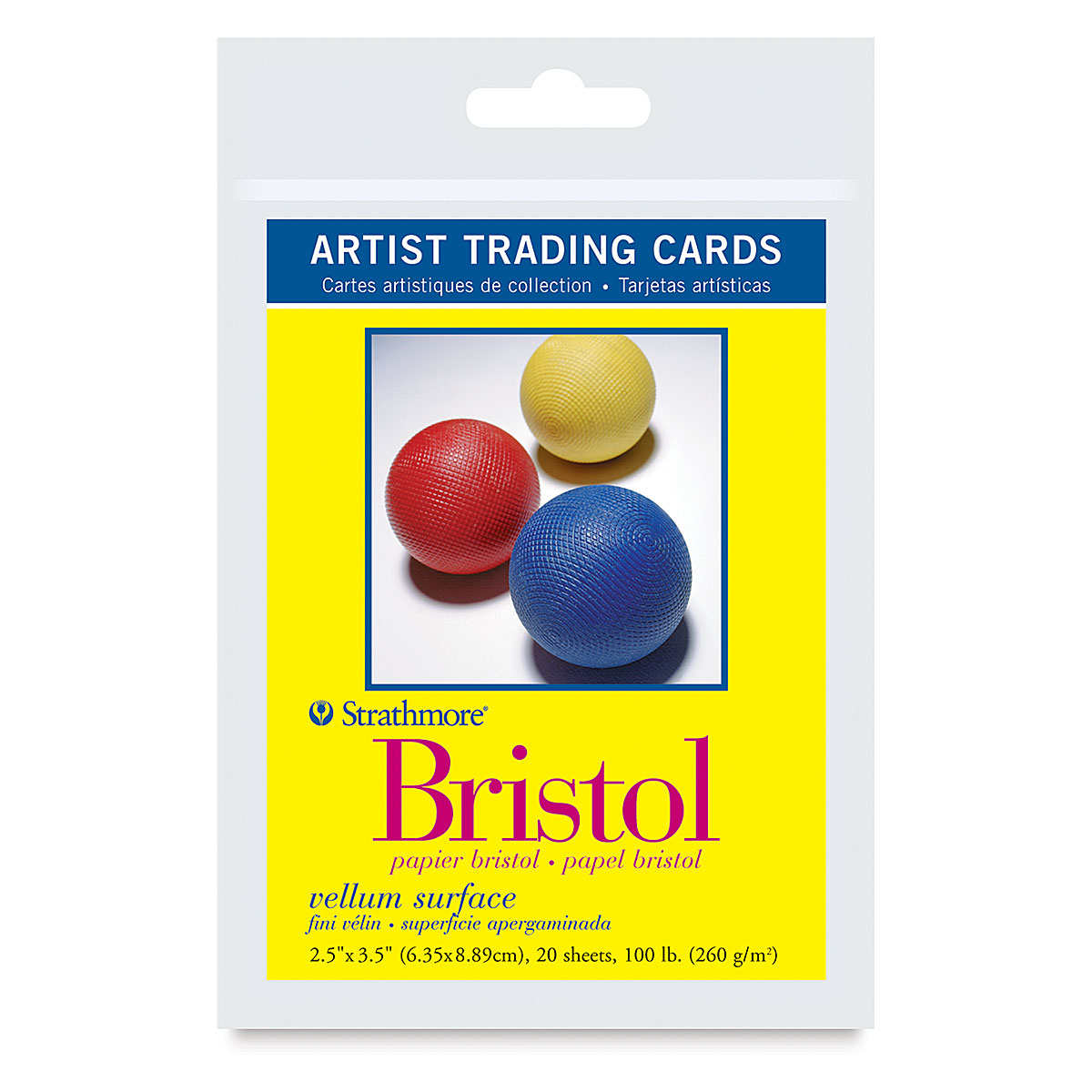 Strathmore Bristol Smooth Paper Pad 9 Inch X 12 Inch-20 Sheets 012017365096