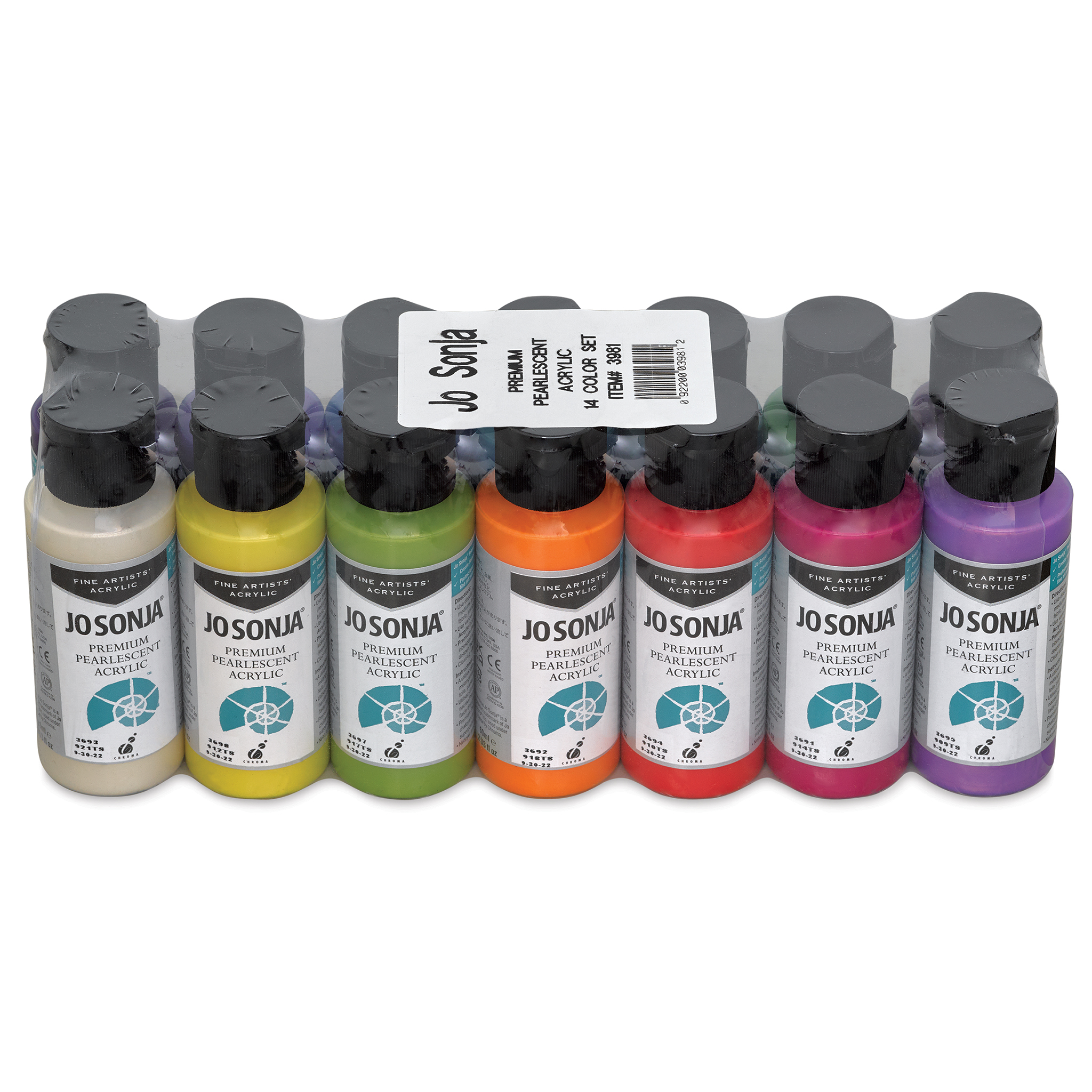 Chroma’s Jo Sonja Premium Metallic and Pearlescent Acrylic Paints and Sets