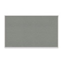 Ghent PremaTak Tackboard - 4 ft x 6 ft, Stone, Vinyl, Aluminum Frame