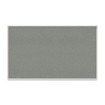 Open in modal - Ghent PremaTak Tackboard - 4 ft x 6 ft, Stone, Vinyl, Aluminum Frame