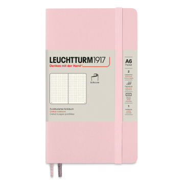 Leuchtturm1917 Dotted Softcover Notebook - Powder, 3-1/2" x 6"