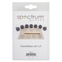 Spectrum Stamps - Snowflakes, Large, Set of 7
