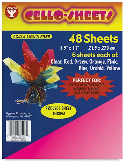 Hygloss Cello Sheets Blick Art Materials