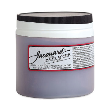 Jacquard Acid Dye - Front of 8 oz Crimson Jar