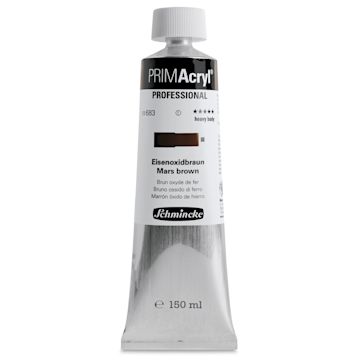 Open in modal - Schmincke Primacryl Professional Acrylic Paint - Mars Brown, 150 ml Tube
