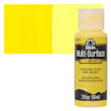 FolkArt Multi-Surface Acrylic Paint - Daffodil Yellow, 59 ml