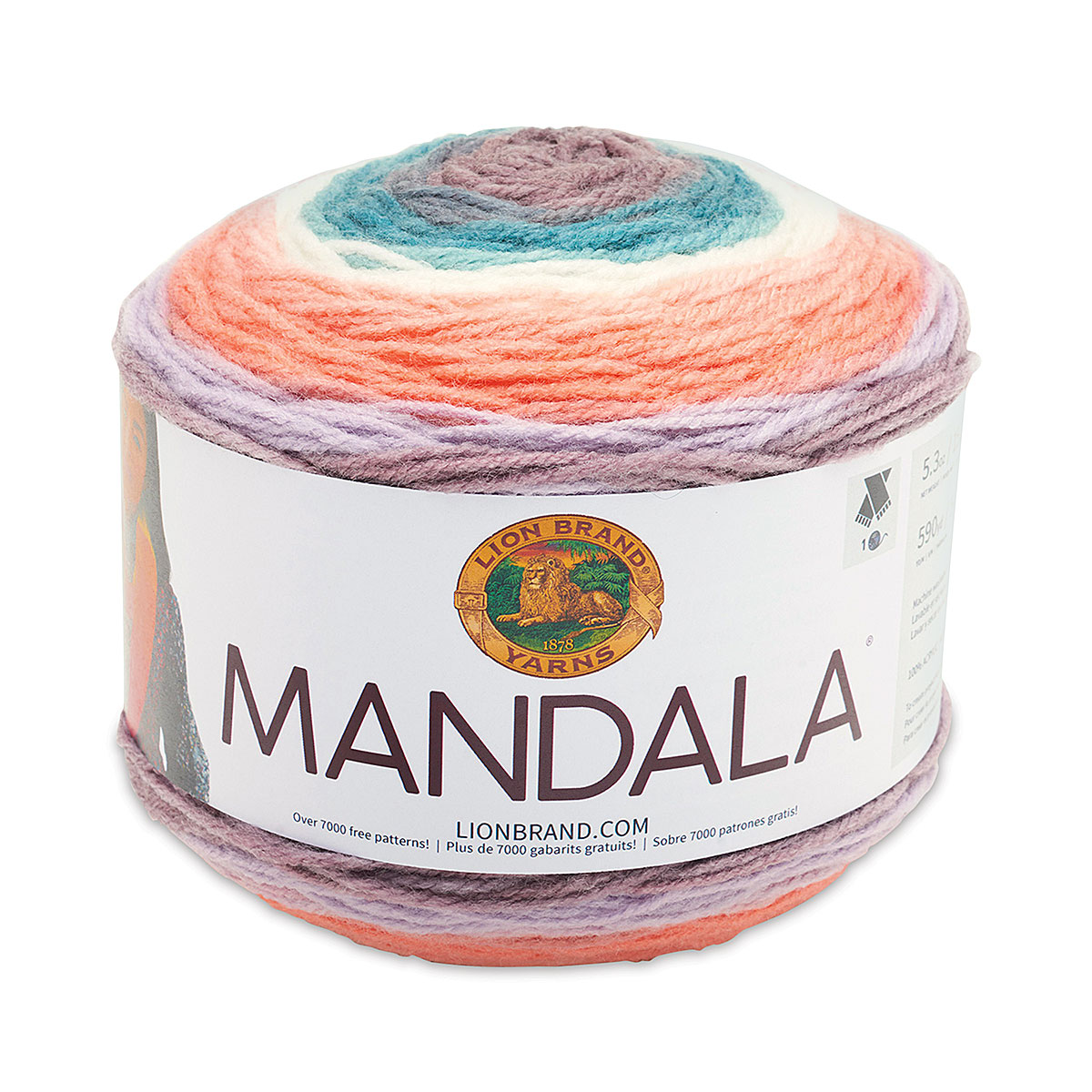 Mandala® Craft Cake Yarn