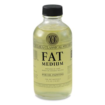 Open in modal - Chelsea Classical Studio Oil Fat Medium - Front of 4 oz bottle