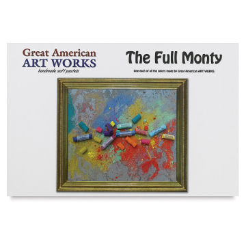 Great American Art Works Pastel Set - Full Monty, Set of 46