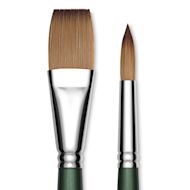 Utrecht Series 6150 Synthetic Golden Taklon Watercolor Brushes