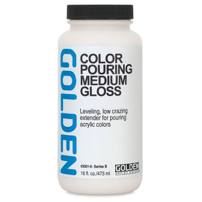 Golden Color Pouring Medium - Gloss, 16 oz