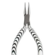 Beadsmith Zebra Bent Chain Nose Pliers