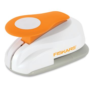 Open in modal - Fiskars Lever Punches - Left angle view of Circle Punch