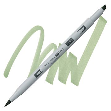 Open in modal - Tombow ABT PRO Alcohol Marker - Asparagus, P192 marker and swatch