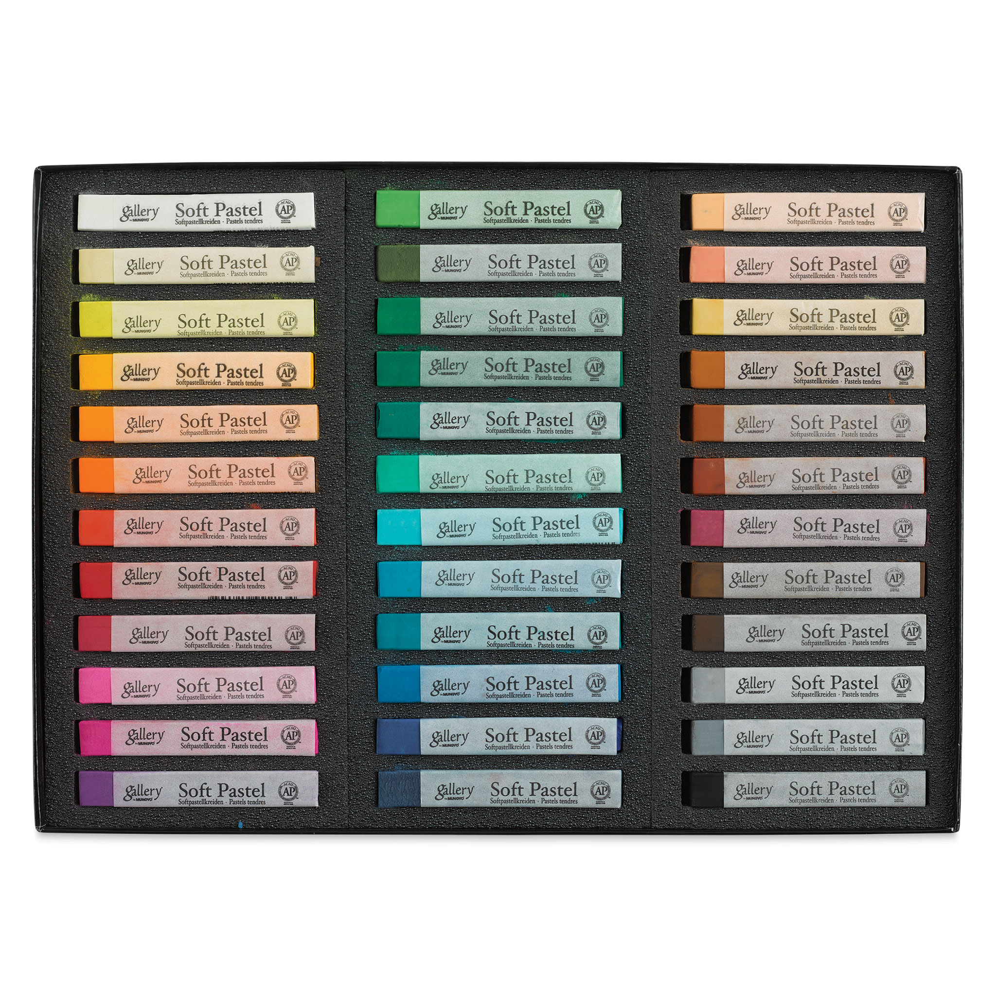 Mungyo Soft Pastels, Assorted – Box of 48 - MTA Catalogue
