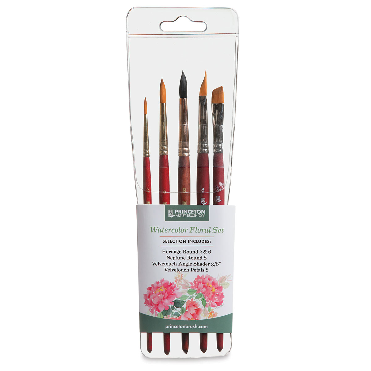 Princeton Neptune Watercolor Brushes 4750 in 7 styles