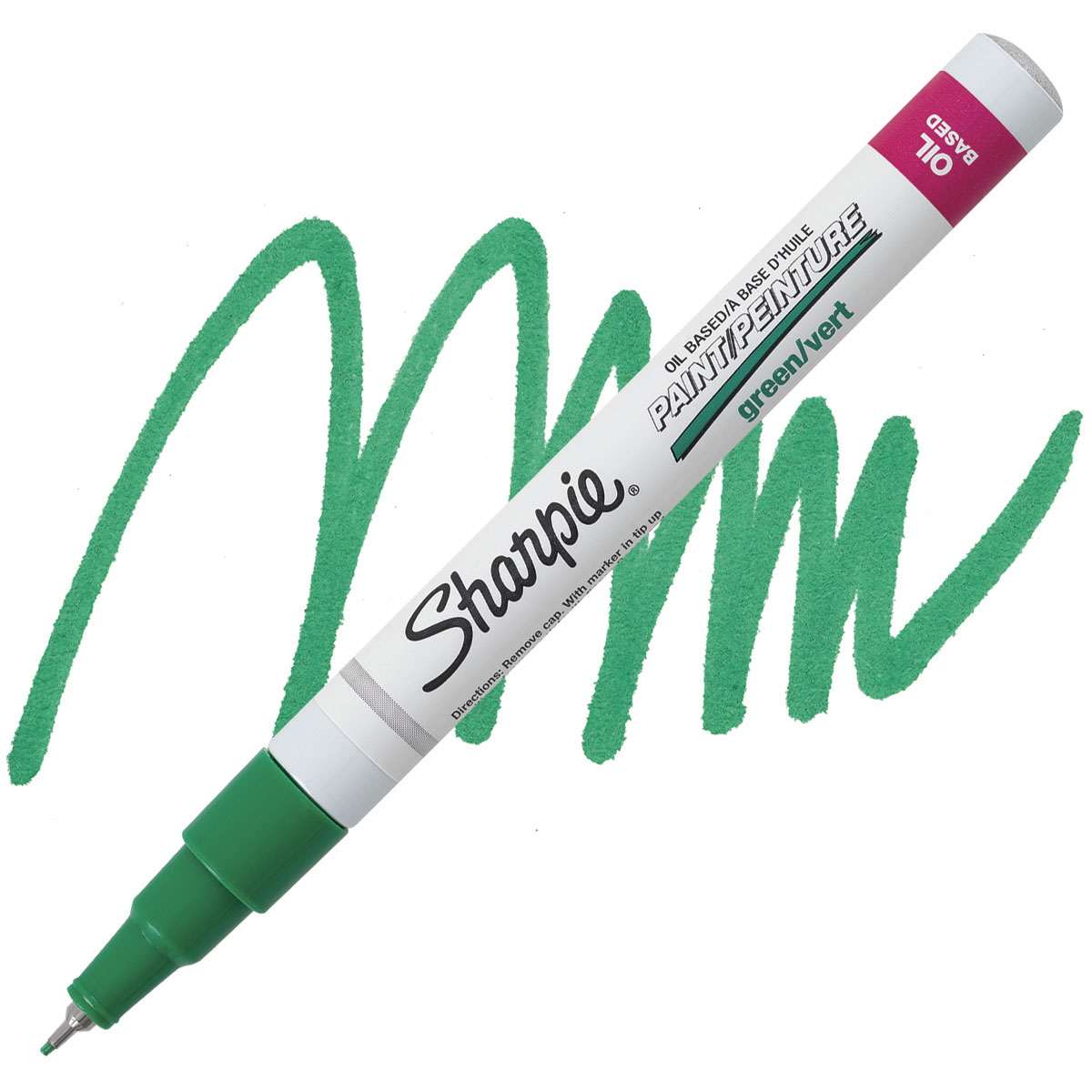 Sharpie Oil-Based Paint Marker, Extra Fine Point, Green
