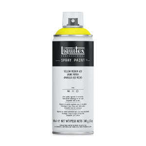Liquitex Professional Spray Paint - Yellow Medium Azo, 400 ml can