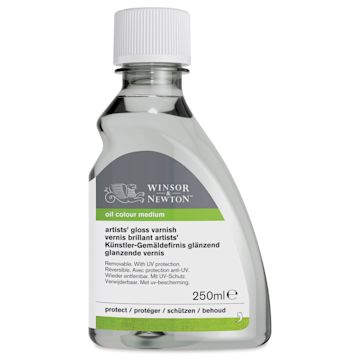 Open in modal - Winsor & Newton Original Artists' Gloss Varnish - Gloss, 250 ml bottle
