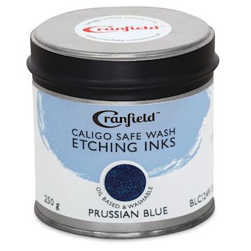 Open in modal - Cranfield Caligo Safe Wash Etching Ink - Prussian Blue, 250 g Can - front