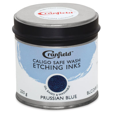 Cranfield Caligo Safe Wash Etching Ink - Prussian Blue, 250 g Can