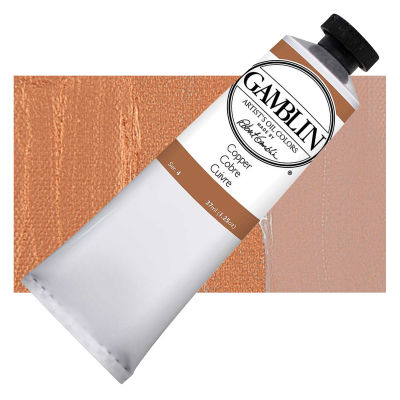 Gamblin Artist's Oil Color - Copper, 37 ml tube