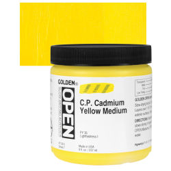 Cadmium yellow medium какой цвет