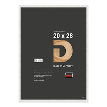 Open in modal - Deha Design Fontana Wood Frame - White, 20" x 28"