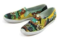 Shoes - Artist's Canvas Painted Shoes