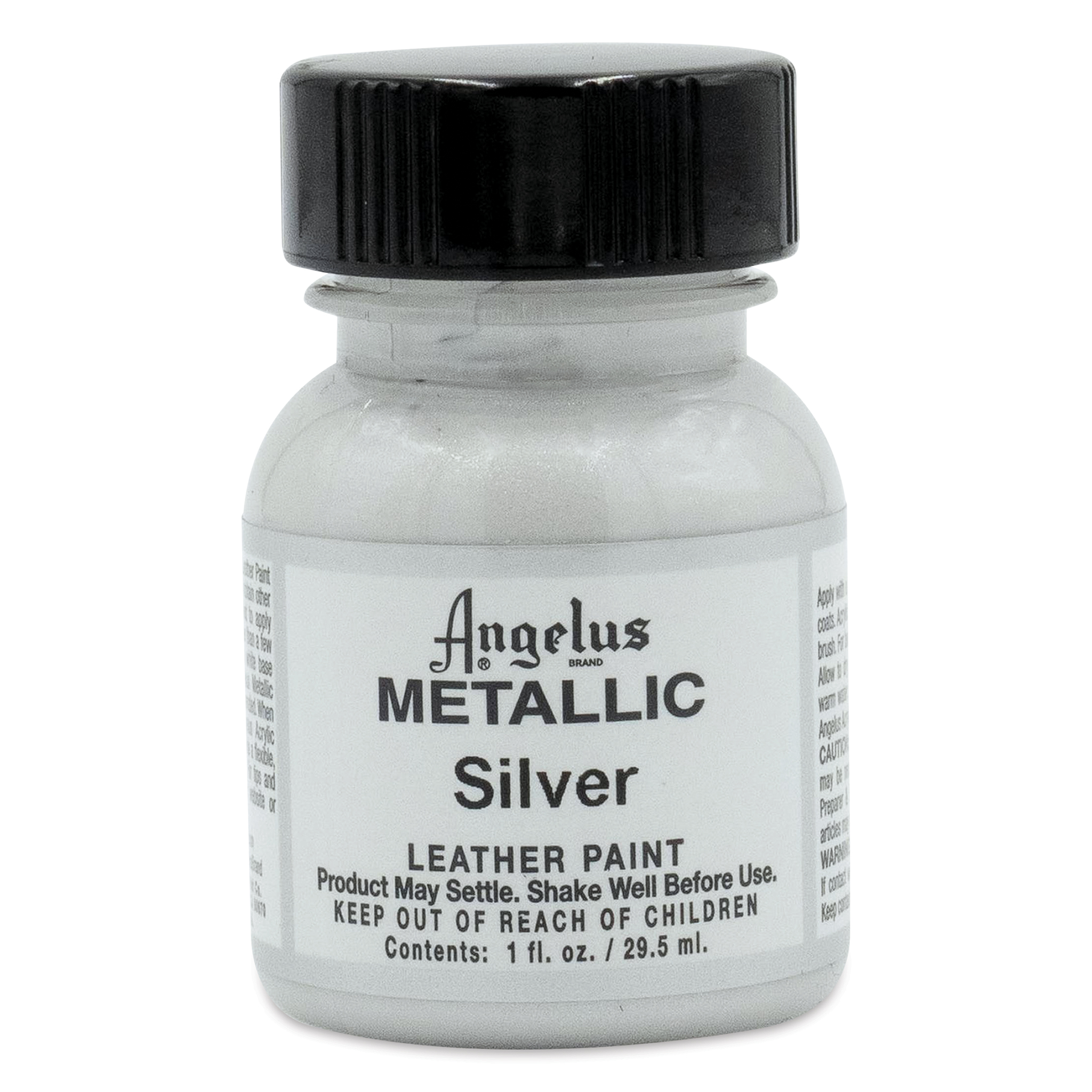 Angelus Leather Paint - 1 oz, Silver