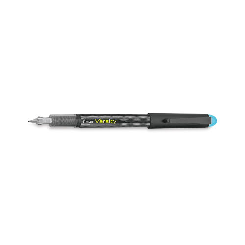 Turquoise Varsity Disposable Fountain Pen @ Raw Materials Art Supplies