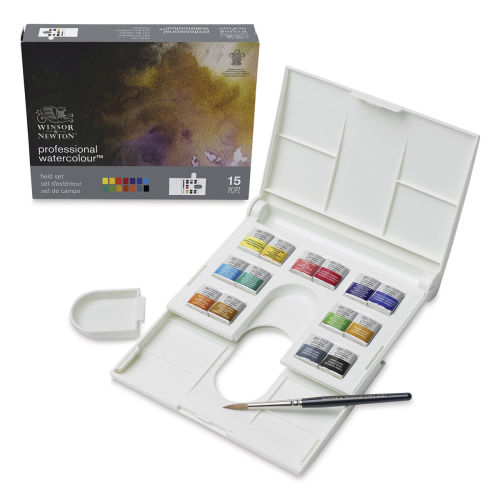 Which is the better brand, Derwent Inktense or Winsor and Newton half pan  sets? : r/Watercolor