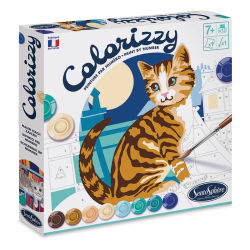 Sentosphere Colorizzy Paint By Number Kit- Cat, Box