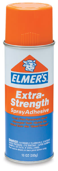 Extra Strength Spray Adhesive - Front view of 10 oz. can