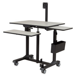 Oklahoma Sound EduTouch Sit-Stand Cart Pro