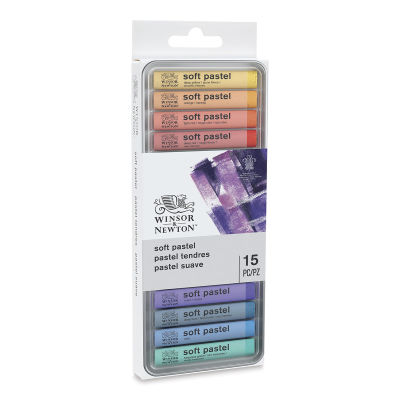 Winsor & Newton Soft Pastel Set - Set of 15, Front Of Package